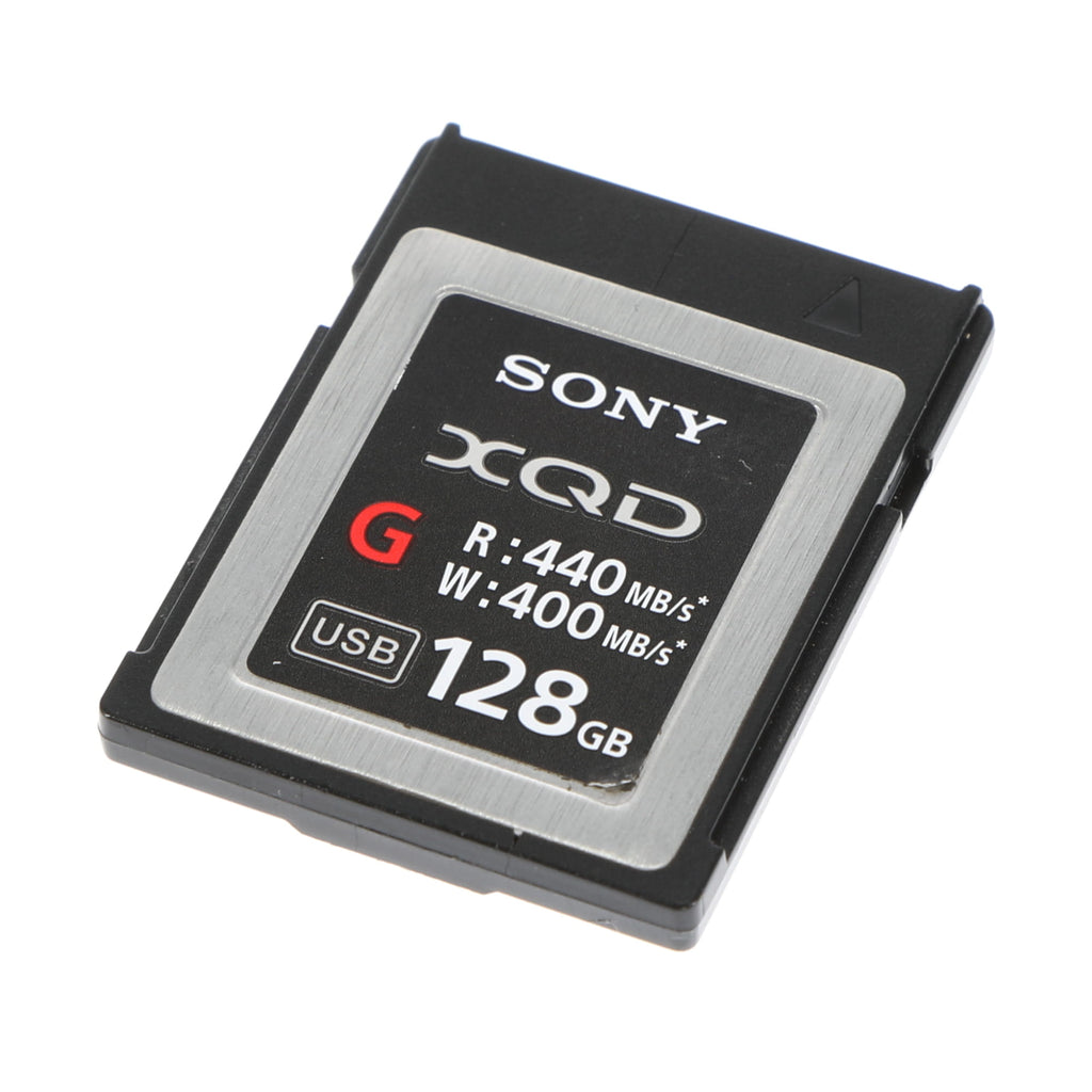 SONY製 XQDメモリーカード 128GB QD-G128E (未使用品) 中古品】SONY QD-G128E XQDメモリーカード Gシリーズ 128GB - 業務用