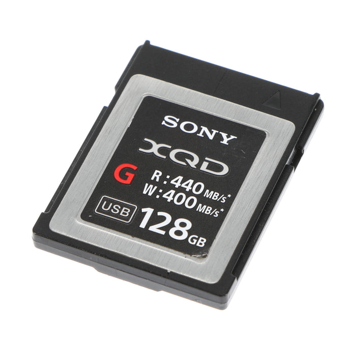 【中古品】SONY QD-G128E XQDメモリーカード Gシリーズ 128GB