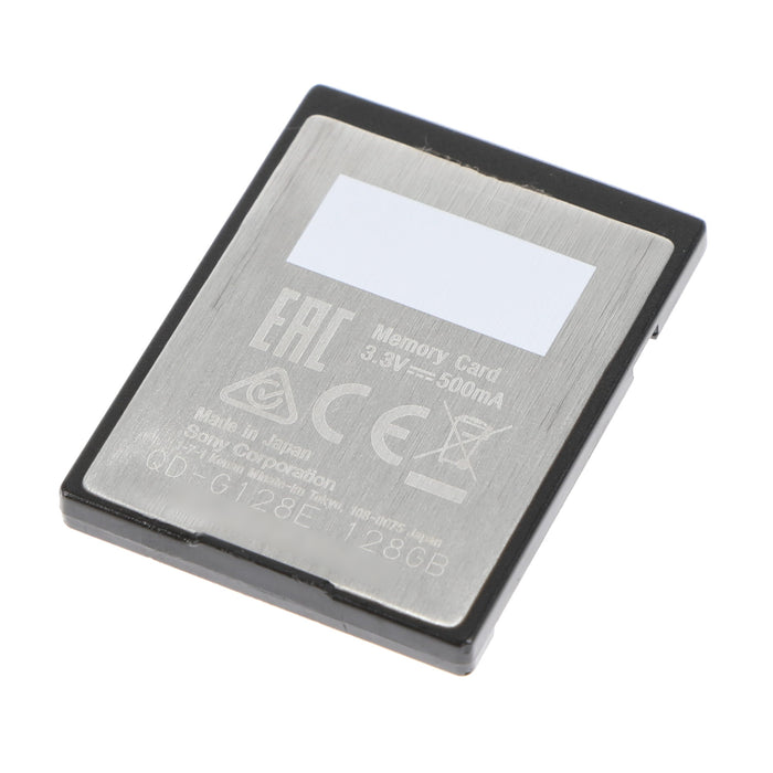 中古品】SONY QD-G128E XQDメモリーカード Gシリーズ 128GB - 業務用