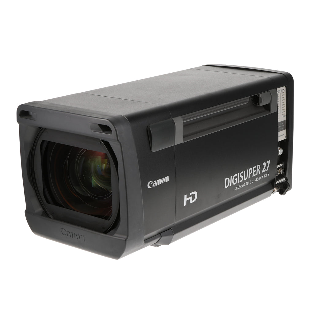 中古品】Canon XJ27×6.5B + FDJ-D02 + ZDJ-DN2 2/3型 HDTVカメラ