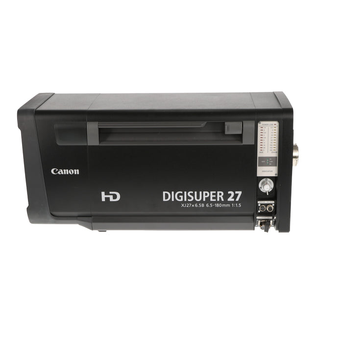 【中古品】Canon XJ27×6.5B + FDJ-D02 + ZDJ-DN2 2/3型 HDTVカメラ（フォーカスデマンド、ズームデマンド付属）