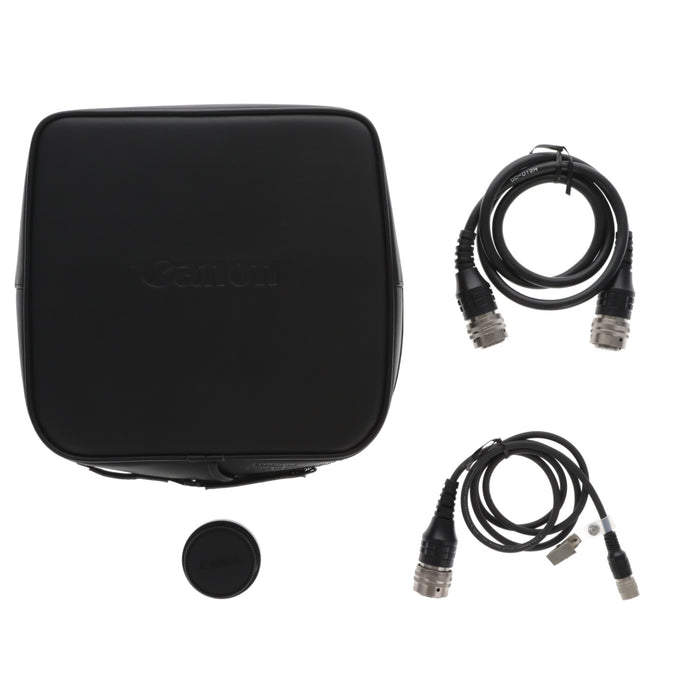 【中古品】Canon XJ27×6.5B + FDJ-D02 + ZDJ-DN2 2/3型 HDTVカメラ（フォーカスデマンド、ズームデマンド付属）