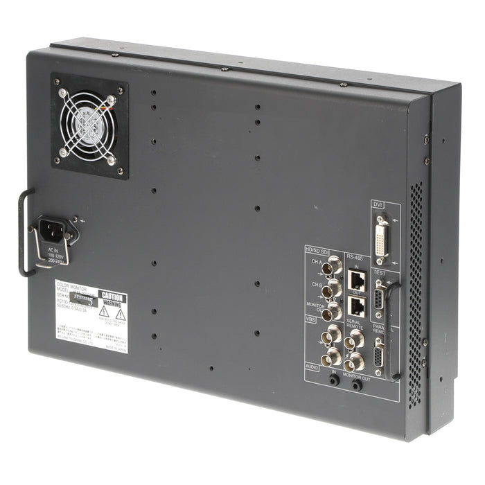 【中古品】Ikegami HLM-1504WR 15型フルHDマルチフォーマット液晶モニター