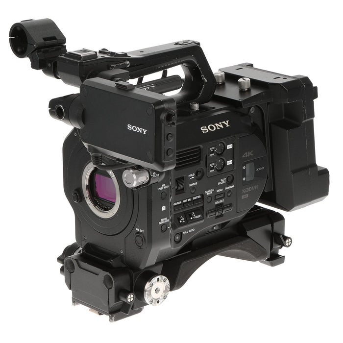 【中古品】SONY PXW-FS7 + XDCA-FS7 ＋ VCT-FS7 XDCAMメモリーカムコーダー(拡張ユニット/ライトウェイトロッドサポート付属)