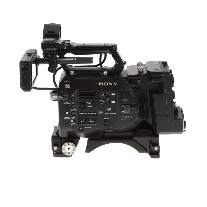 【中古品】SONY PXW-FS7 + XDCA-FS7 ＋ VCT-FS7 XDCAMメモリーカムコーダー(拡張ユニット/ライトウェイトロッドサポート付属)