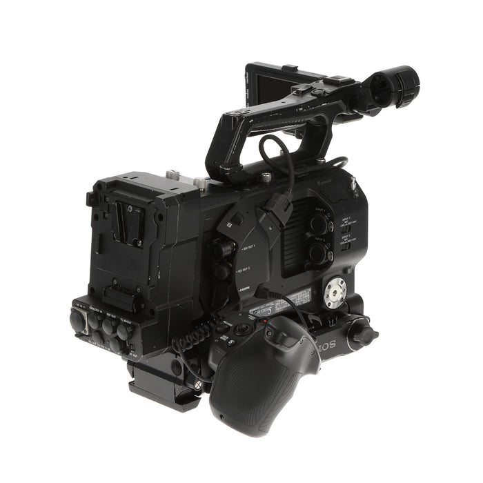 【中古品】SONY PXW-FS7 + XDCA-FS7 ＋ VCT-FS7 XDCAMメモリーカムコーダー(拡張ユニット/ライトウェイトロッドサポート付属)