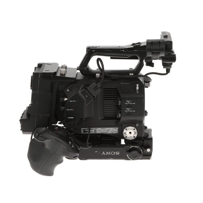 【中古品】SONY PXW-FS7 + XDCA-FS7 ＋ VCT-FS7 XDCAMメモリーカムコーダー(拡張ユニット/ライトウェイトロッドサポート付属)