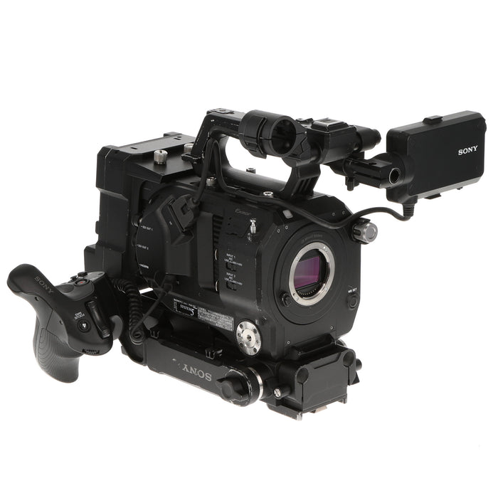 【中古品】SONY PXW-FS7 + XDCA-FS7 ＋ VCT-FS7 XDCAMメモリーカムコーダー(拡張ユニット/ライトウェイトロッドサポート付属)