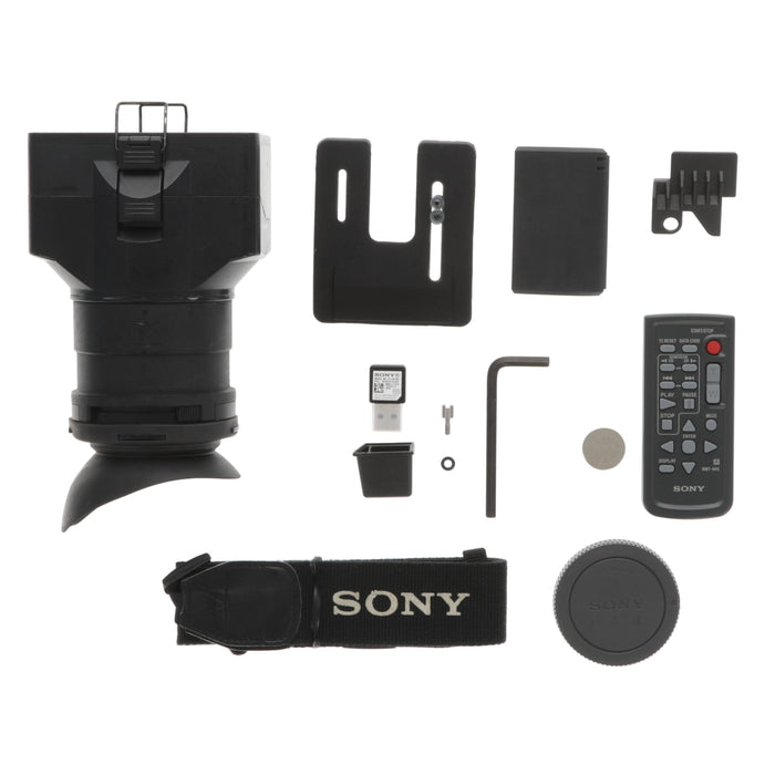 【中古品】SONY PXW-FS7 + XDCA-FS7 ＋ VCT-FS7 XDCAMメモリーカムコーダー(拡張ユニット/ライトウェイトロッドサポート付属)