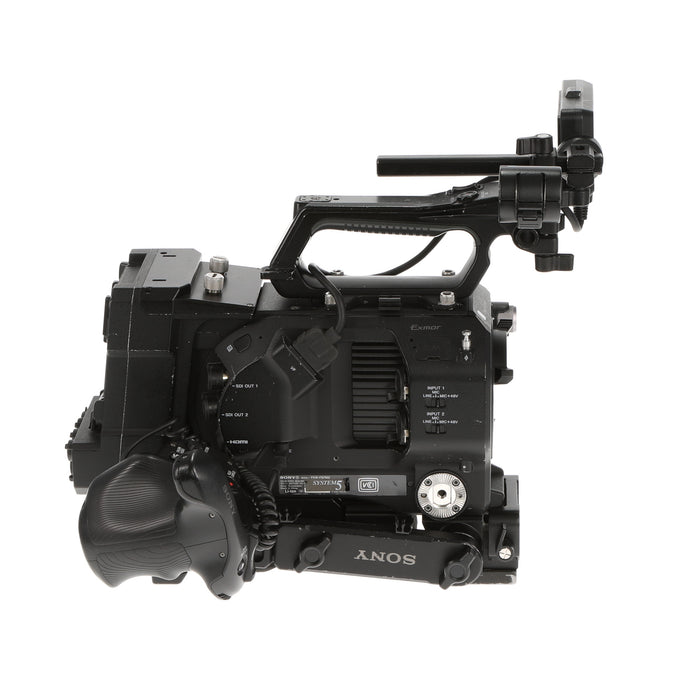 【中古品】SONY PXW-FS7M2 + XDCA-FS7 ＋ VCT-FS7 XDCAMメモリーカムコーダー(ボディのみ)(拡張ユニット/ライトウェイトロッドサポート付属)