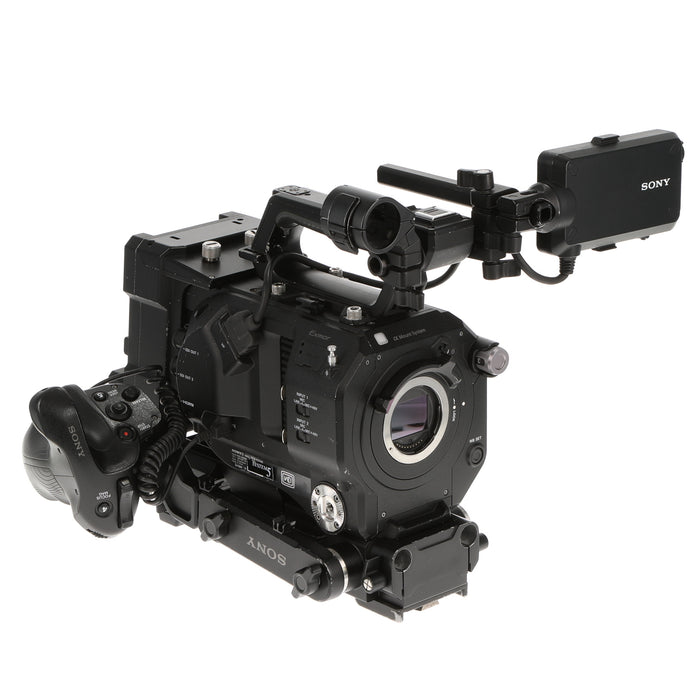 【中古品】SONY PXW-FS7M2 + XDCA-FS7 ＋ VCT-FS7 XDCAMメモリーカムコーダー(ボディのみ)(拡張ユニット/ライトウェイトロッドサポート付属)