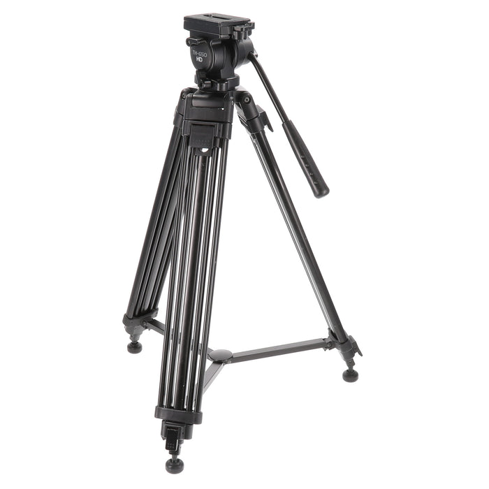 【中古品】Libec TH-650HD 小型ビデオカメラ用三段三脚