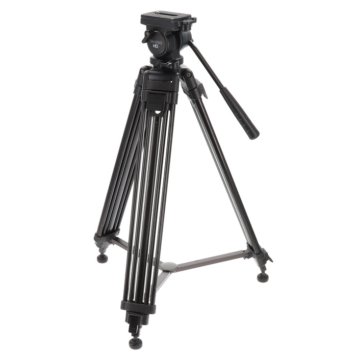 【中古品】Libec TH-650HD 小型ビデオカメラ用三段三脚