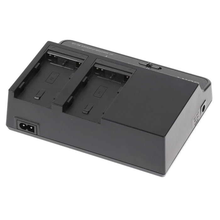【中古品】SONY BC-U2 バッテリーチャージャー(バッテリーパック2個付属)