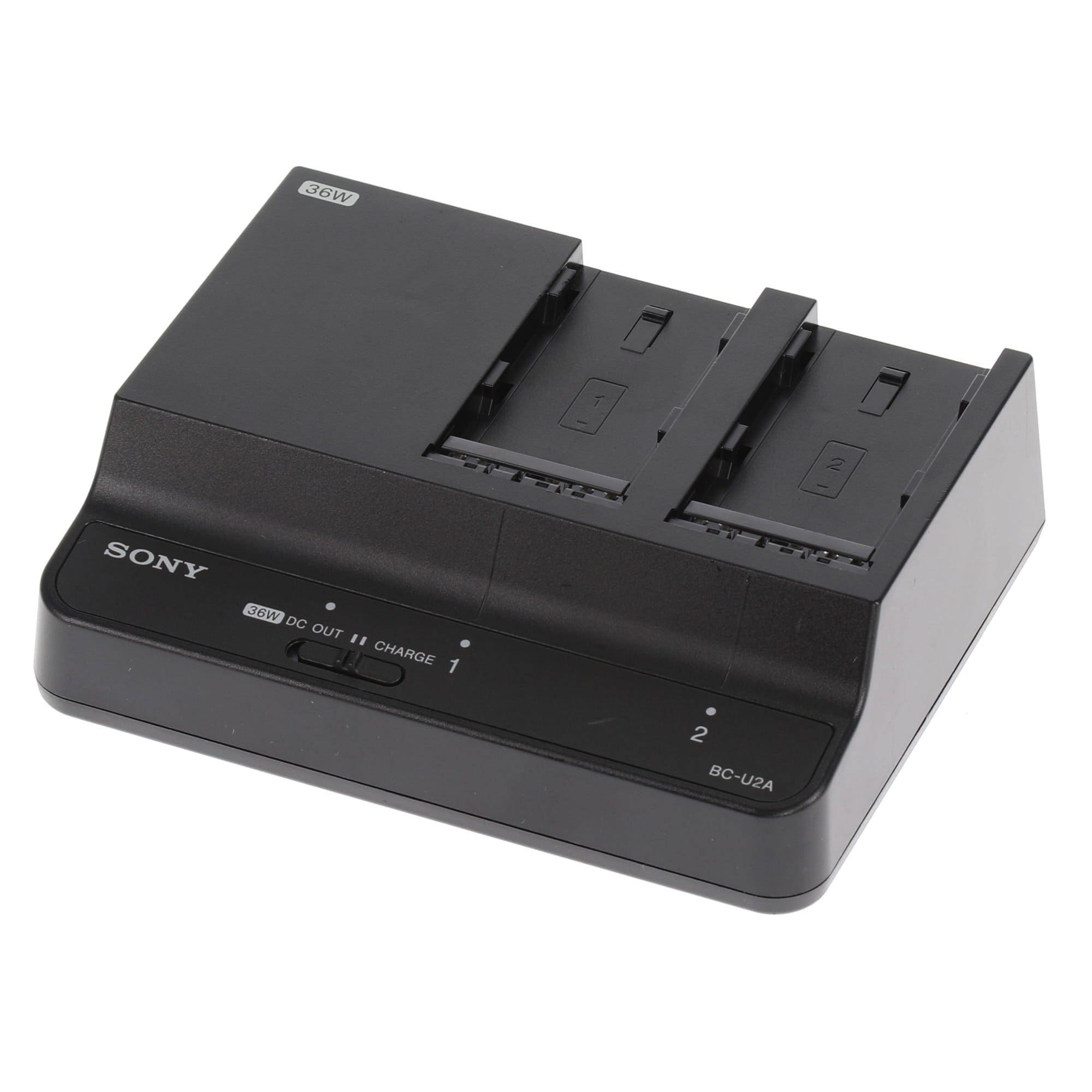 SONY BC-U2A 36W　ソニー 充電器　中古　美品 中古品】SONY BC-U2A バッテリーチャージャー(バッテリーパック2個付属