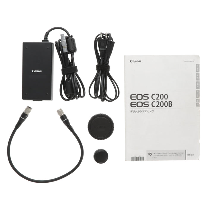 【中古品】Canon EOS C200B デジタルシネマカメラ EOS C200B(ボディのみ/VF非搭載)