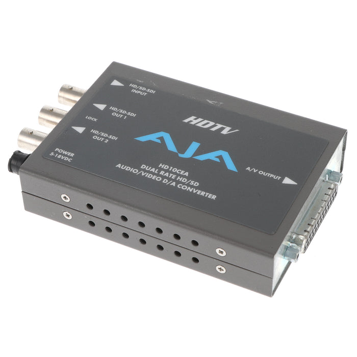 【中古品】AJA Video Systems HD10CEA SD/HD-SDI→アナログオーディオ/ビデオコンバータ