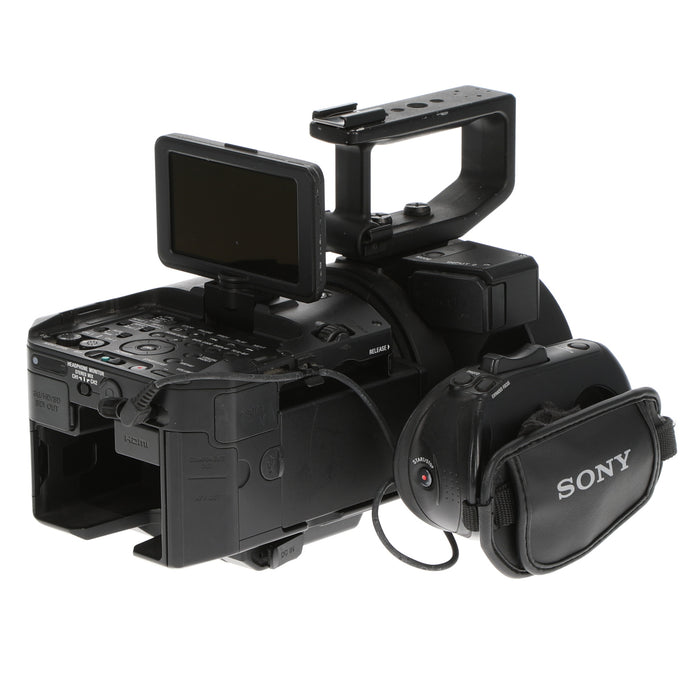 中古品】SONY NEX-FS700J NXCAMカムコーダー（ボディーのみ）(ジャンク