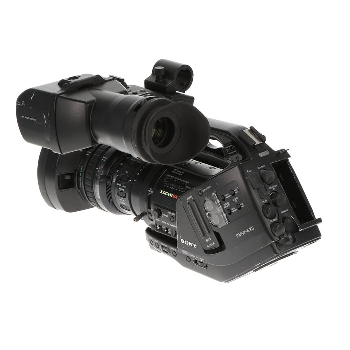 【中古品】SONY PMW-EX3 XDCAM EXカムコーダー(ジャンク品)