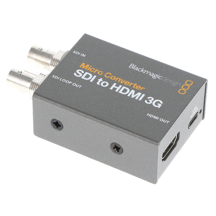 【中古品】BlackmagicDesign CONVCMIC/SH03G Micro Converter SDI to HDMI 3G(パワーサプライなし)