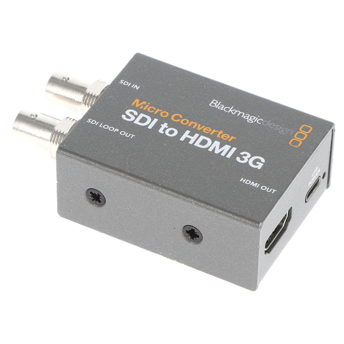 【中古品】BlackmagicDesign CONVCMIC/SH03G Micro Converter SDI to HDMI 3G(パワーサプライなし)
