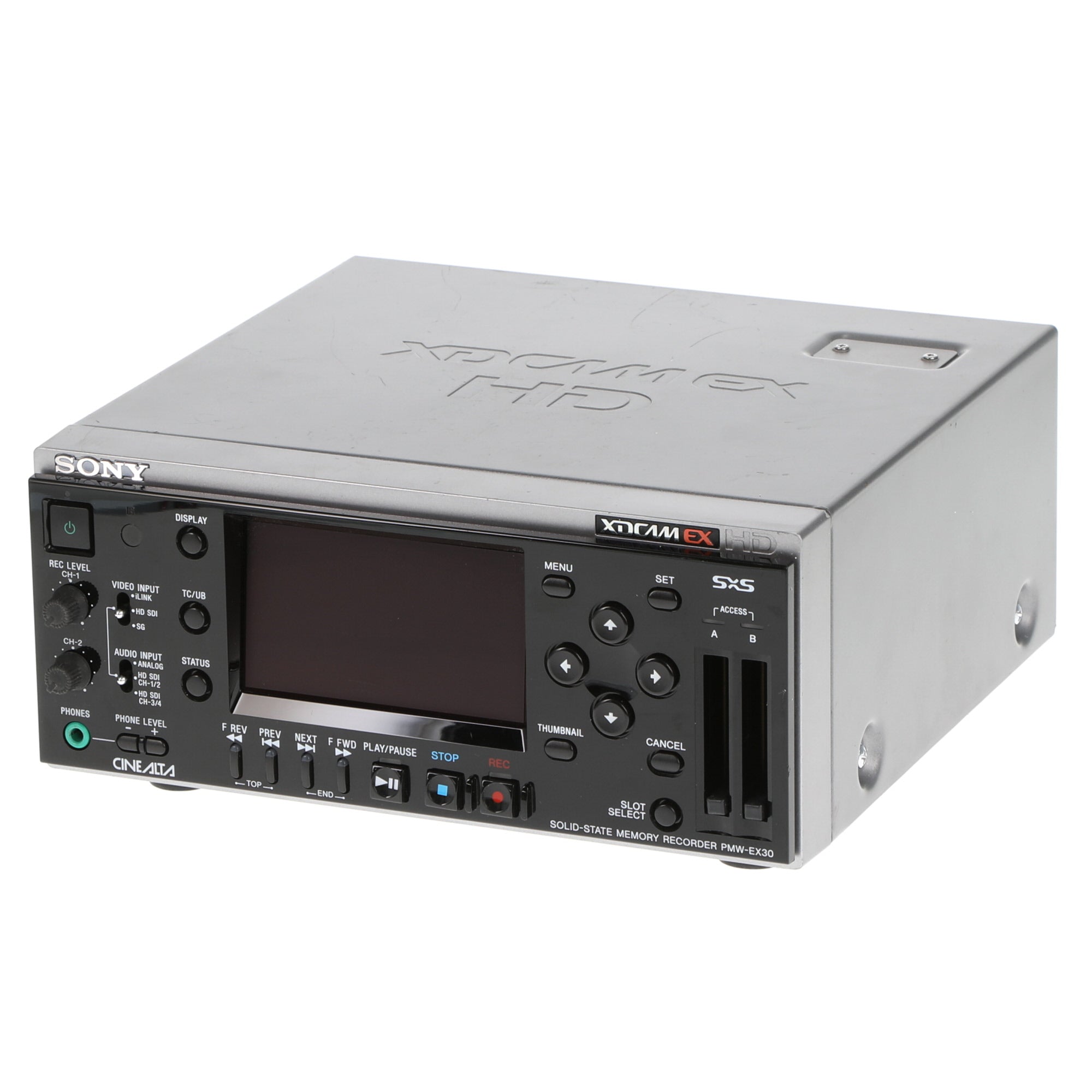 中古品】SONY PMW-EX30 XDCAM EXレコーダー - 業務用撮影・映像・音響
