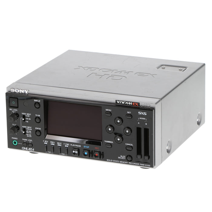【中古品】SONY PMW-EX30 XDCAM EXレコーダー