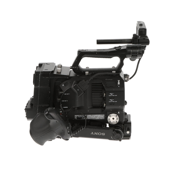 【中古品】SONY PXW-FS7 + XDCA-FS7 ＋ VCT-FS7 XDCAMメモリーカムコーダー(拡張ユニット/ライトウェイトロッドサポート付属)