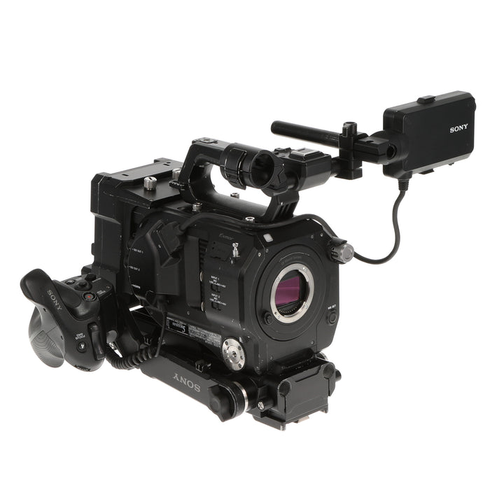 【中古品】SONY PXW-FS7 + XDCA-FS7 ＋ VCT-FS7 XDCAMメモリーカムコーダー(拡張ユニット/ライトウェイトロッドサポート付属)