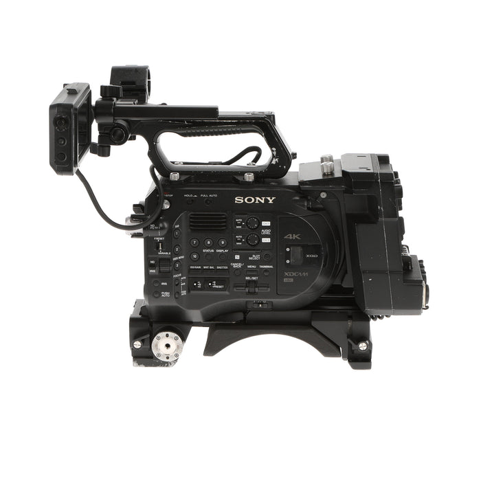 【中古品】SONY PXW-FS7M2 + XDCA-FS7 ＋ VCT-FS7 XDCAMメモリーカムコーダー(ボディのみ)(拡張ユニット/ライトウェイトロッドサポート付属)