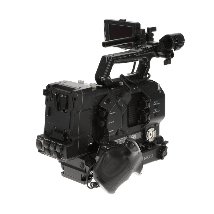 【中古品】SONY PXW-FS7M2 + XDCA-FS7 ＋ VCT-FS7 XDCAMメモリーカムコーダー(ボディのみ)(拡張ユニット/ライトウェイトロッドサポート付属)