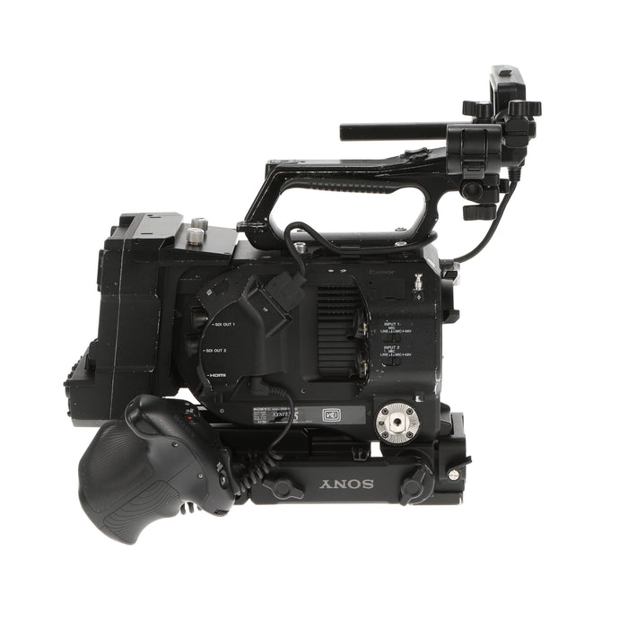【中古品】SONY PXW-FS7M2 + XDCA-FS7 ＋ VCT-FS7 XDCAMメモリーカムコーダー(ボディのみ)(拡張ユニット/ライトウェイトロッドサポート付属)