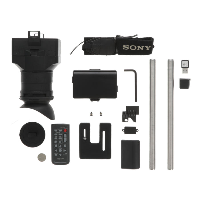 【中古品】SONY PXW-FS7M2 + XDCA-FS7 ＋ VCT-FS7 XDCAMメモリーカムコーダー(ボディのみ)(拡張ユニット/ライトウェイトロッドサポート付属)