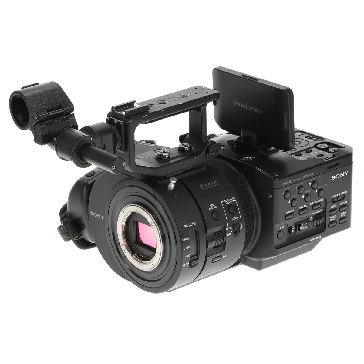 中古品】SONY NEX-FS700R NXCAMカムコーダー(レンズ別売) - 業務用撮影