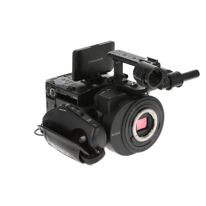 【中古品】SONY NEX-FS700R NXCAMカムコーダー(レンズ別売)