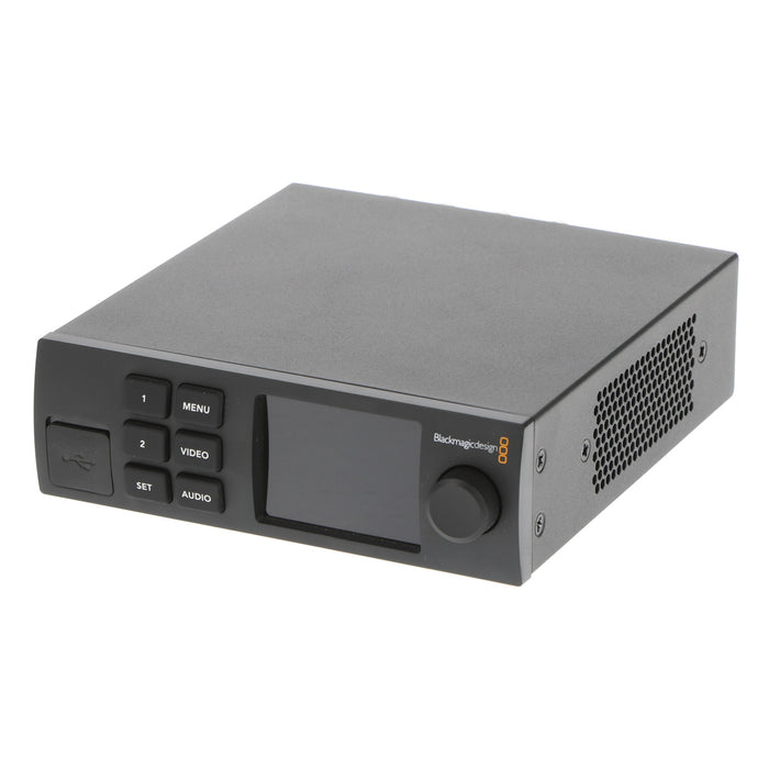 【中古品】BlackmagicDesign CONVNTRM/DA/QDSDI ＋ CONVNTRM/YA/SMTPN Teranex Mini Quad SDI to 12G-SDI(Smart Panel付属)
