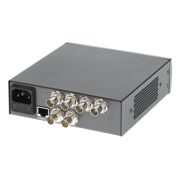 【中古品】BlackmagicDesign CONVNTRM/DA/QDSDI ＋ CONVNTRM/YA/SMTPN Teranex Mini Quad SDI to 12G-SDI(Smart Panel付属)