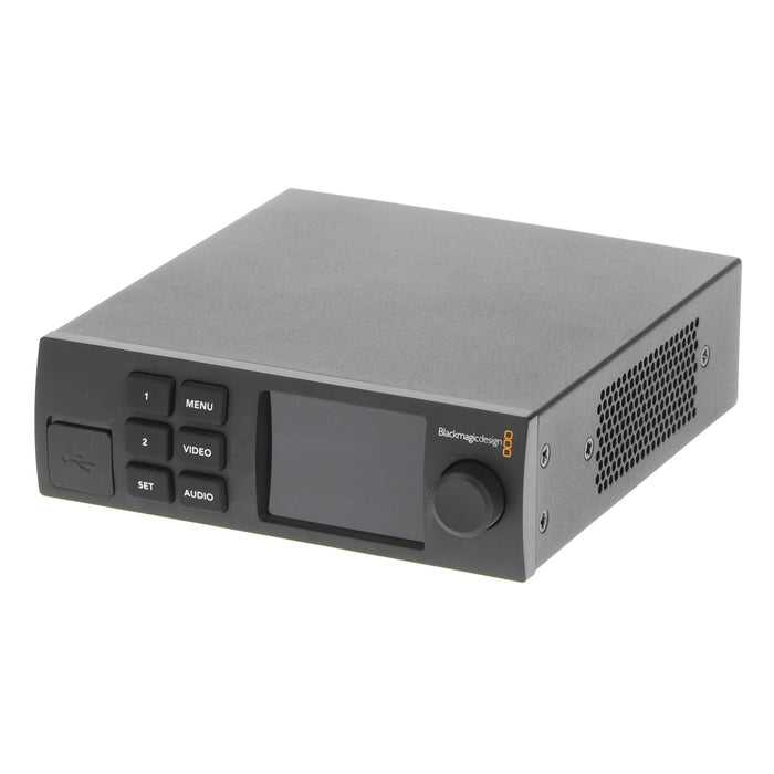 【中古品】BlackmagicDesign CONVNTRM/AA/SDIH ＋ CONVNTRM/YA/SMTPN Teranex Mini SDI to HDMI 12G(Smart Panel付属)