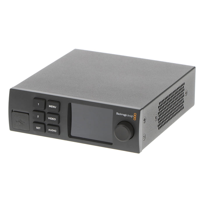 【中古品】BlackmagicDesign CONVNTRM/AA/SDIH ＋ CONVNTRM/YA/SMTPN Teranex Mini SDI to HDMI 12G(Smart Panel付属)