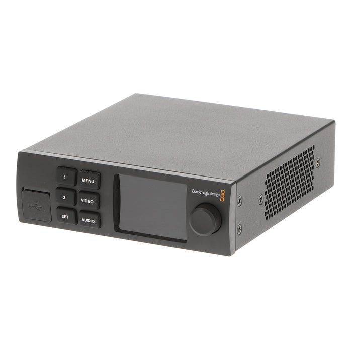 【中古品】BlackmagicDesign CONVNTRM/AA/SDIH ＋ CONVNTRM/YA/SMTPN Teranex Mini SDI to HDMI 12G(Smart Panel付属)