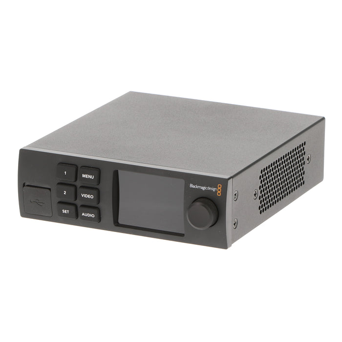 【中古品】BlackmagicDesign CONVNTRM/AA/SDIH ＋ CONVNTRM/YA/SMTPN Teranex Mini SDI to HDMI 12G(Smart Panel付属)