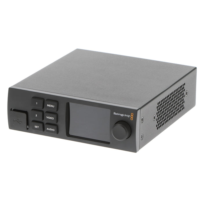 【中古品】BlackmagicDesign CONVNTRM/AA/SDIH ＋ CONVNTRM/YA/SMTPN Teranex Mini SDI to HDMI 12G(Smart Panel付属)