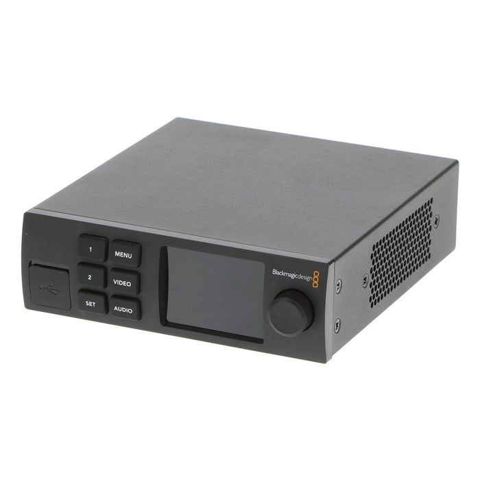 【中古品】BlackmagicDesign CONVNTRM/AB/HSDI ＋ CONVNTRM/YA/SMTPN Teranex Mini HDMI to SDI 12G(Smart Panel付属)