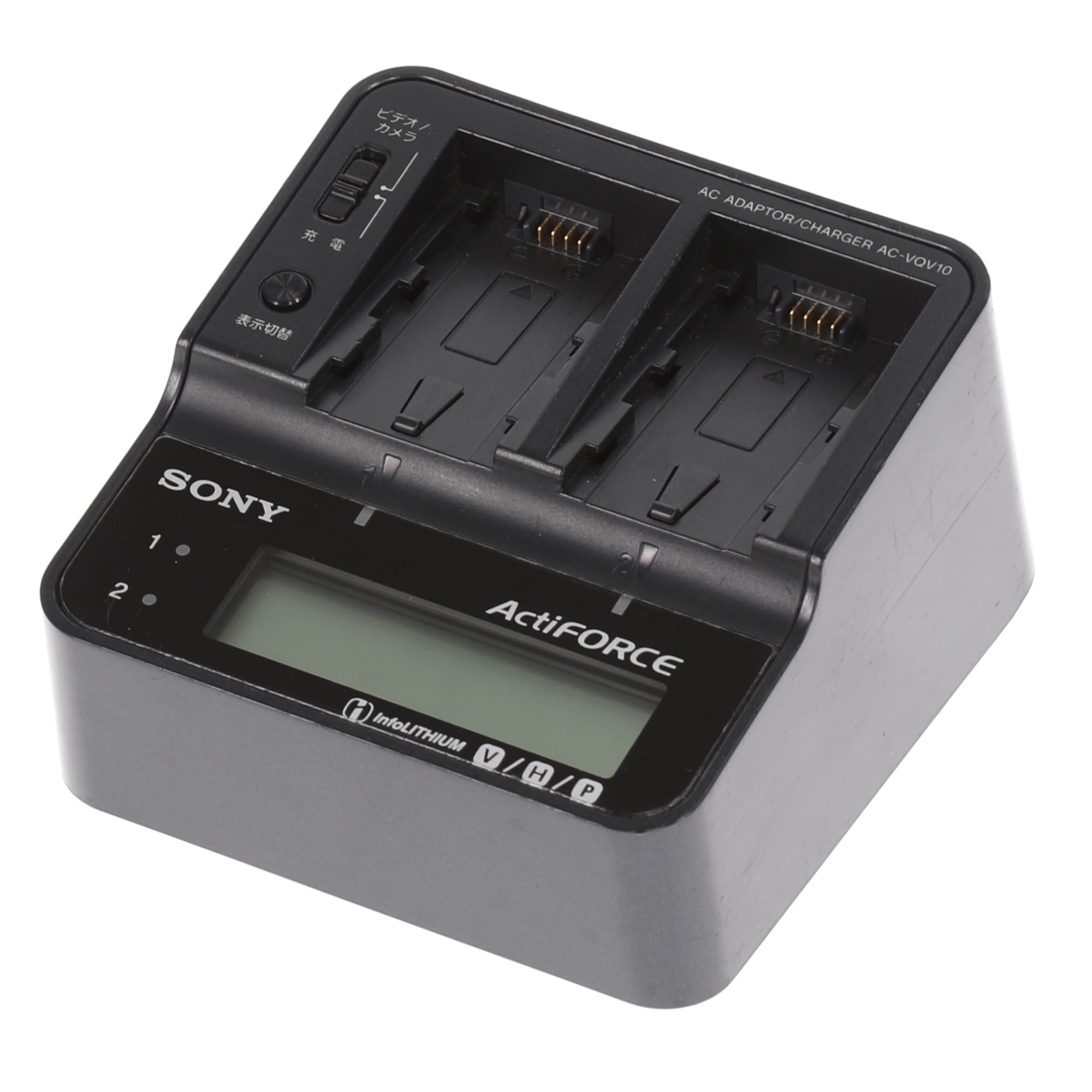 中古品】SONY AC-VQV10 ACアダプター/チャージャー(バッテリーパック2