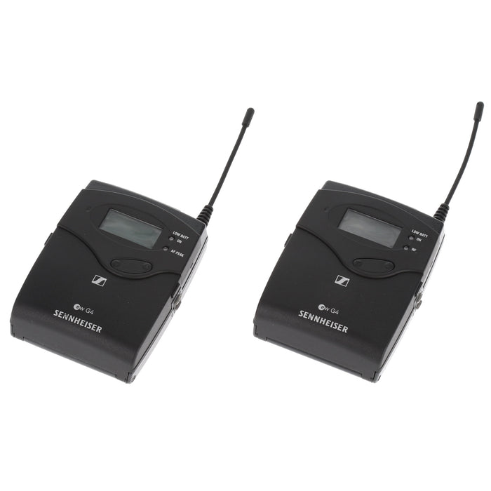 【中古品】SENNHEISER EW 112P G4-JB エボリューションワイヤレスシステム G4 100 Series ポータブルラベリアセット（ME 2-II付属）