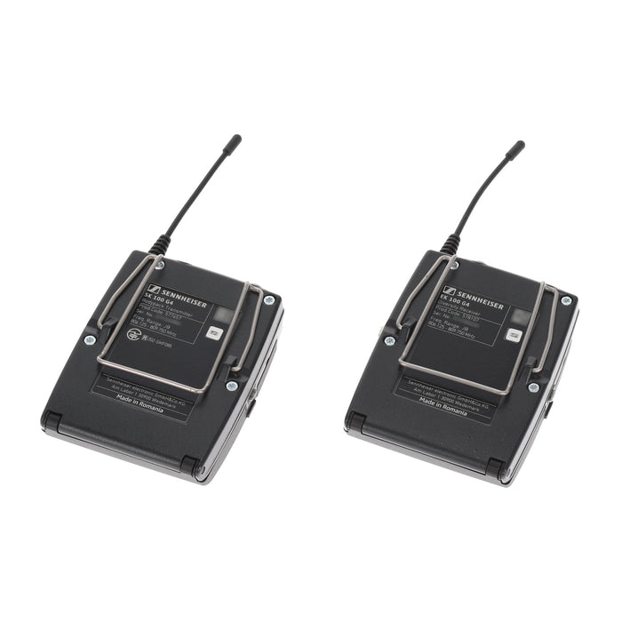 【中古品】SENNHEISER EW 112P G4-JB エボリューションワイヤレスシステム G4 100 Series ポータブルラベリアセット（ME 2-II付属）