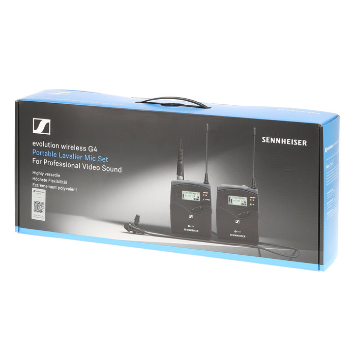 【中古品】SENNHEISER EW 112P G4-JB エボリューションワイヤレスシステム G4 100 Series ポータブルラベリアセット（ME 2-II付属）