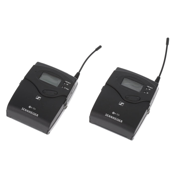 【中古品】SENNHEISER EW 112P G4-JB エボリューションワイヤレスシステム G4 100 Series ポータブルラベリアセット（ME 2-II付属）