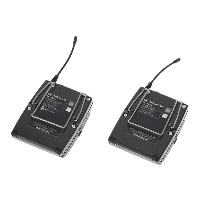 【中古品】SENNHEISER EW 112P G4-JB エボリューションワイヤレスシステム G4 100 Series ポータブルラベリアセット（ME 2-II付属）