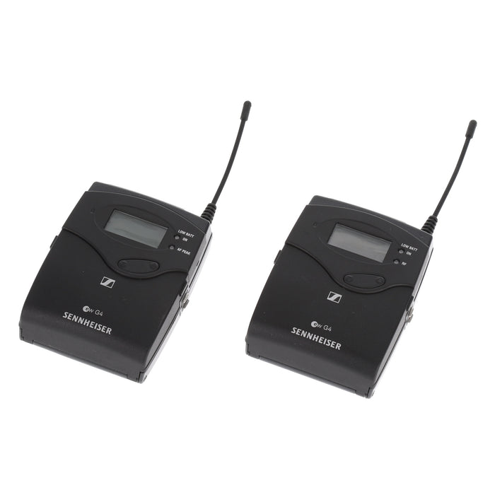 【中古品】SENNHEISER EW 112P G4-JB エボリューションワイヤレスシステム G4 100 Series ポータブルラベリアセット（ME 2-II付属）